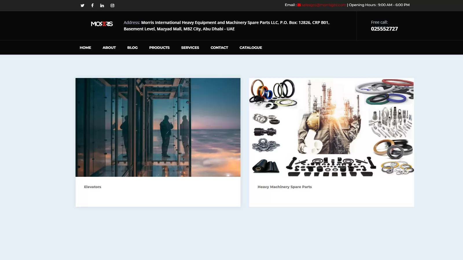 4. Morris Group International – Elevator & Vertical Transportation Solutions